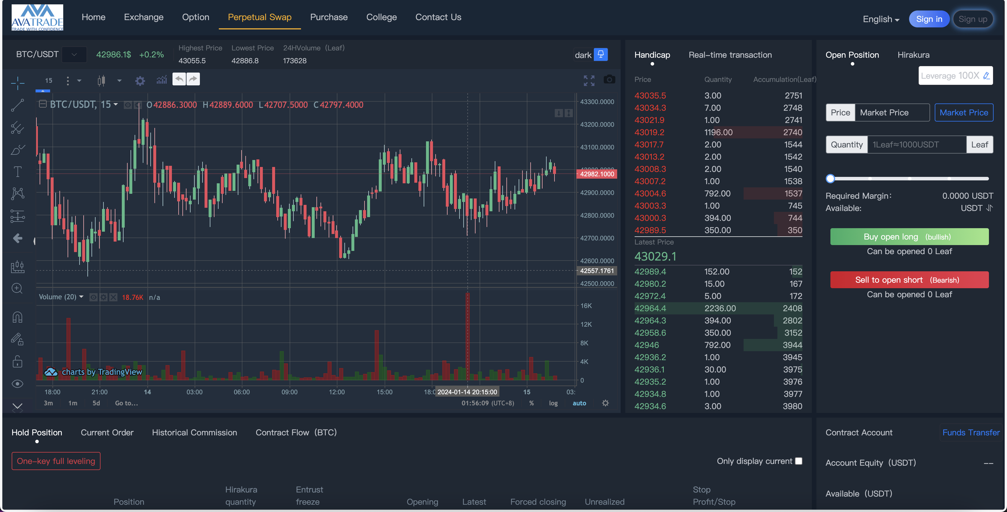 AVATRADE多语言交易所/15国语言交易所/合约交易/期权交易/币币交易/申购/矿机/风控/前端wap/pc纯源码/带搭建教程-4