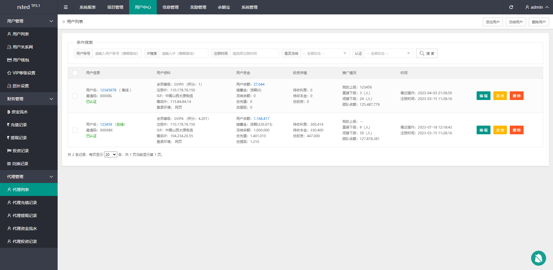 多语言海外理财系统/理财投资众筹系统/前端vue     需要联系站长-6